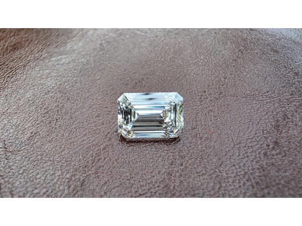 Veiling - Diamant emerald 1.50 crt ( IGI gecertificeerd ), Handtassen en Accessoires, Edelstenen