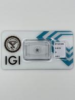 1 pcs Diamant (Naturelle) - 0.40 ct - Rond - D (incolore) -, Handtassen en Accessoires, Edelstenen, Nieuw