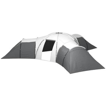 TRUUSK Tunnel Tent voor 6-9 Personen - 3 Slaapkamers - Woonk beschikbaar voor biedingen