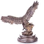Figuur - Bronzefigur Adler - Brons, Marmer, Antiek en Kunst