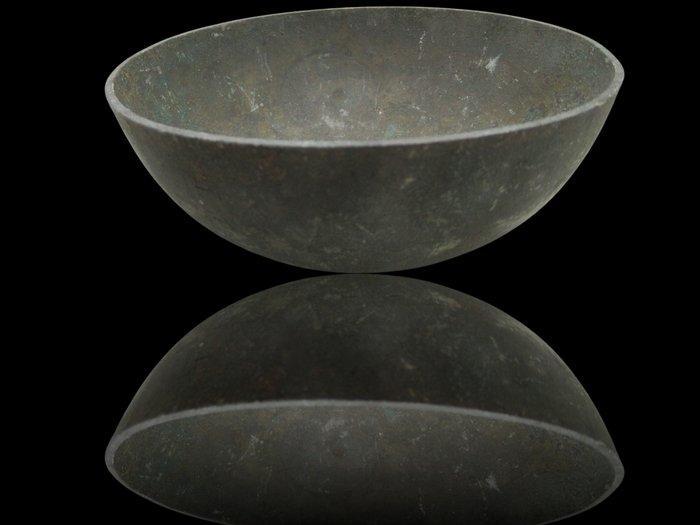 Byzantin Bol en bronze ancien - 14 cm (Sans prix de réserve), Antiquités & Art, Antiquités | Autres Antiquités