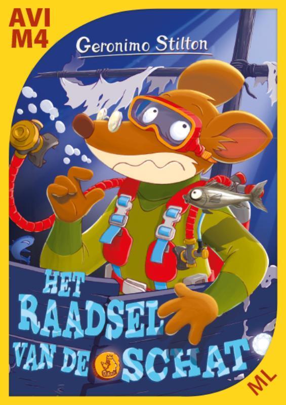 Het raadsel van de schat / Geronimo Stilton-reeks, Boeken, Kinderboeken | Jeugd | onder 10 jaar, Zo goed als nieuw, Verzenden