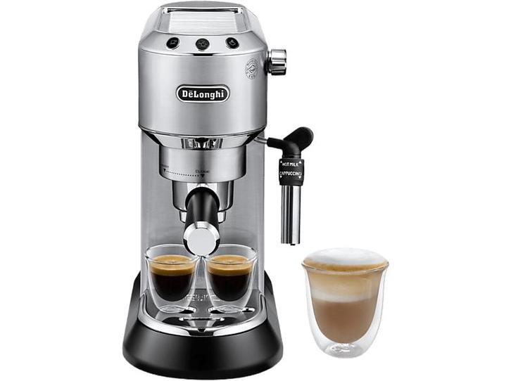 De Longhi - Semi automatische espressomachine - Zilver, Elektronische apparatuur, Koffiezetapparaten, Gemalen koffie, Nieuw, Verzenden