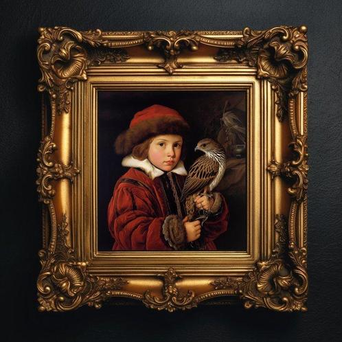 Sarah Atelier (XXI) - Little Falconer- Giclée Fine Art -, Antiek en Kunst, Curiosa en Brocante