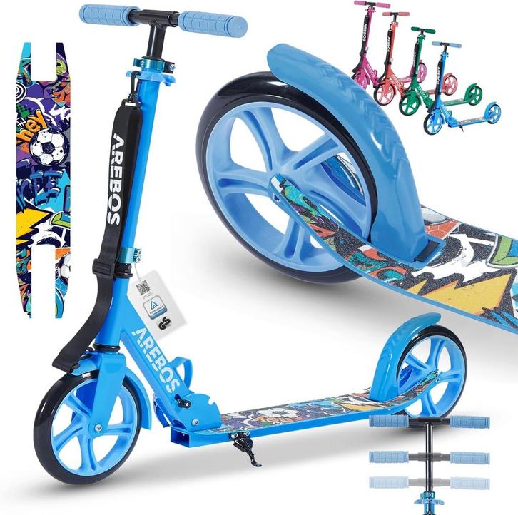 Arebos City Scooter, Hoogteverstelbaar | Opvouwbaar | Inclus, Huis en Inrichting, Woonaccessoires | Overige, Verzenden