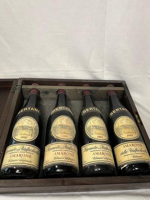 1964 , 1967, 1981 & 1995 Bertani - Amarone della, Verzamelen, Wijnen