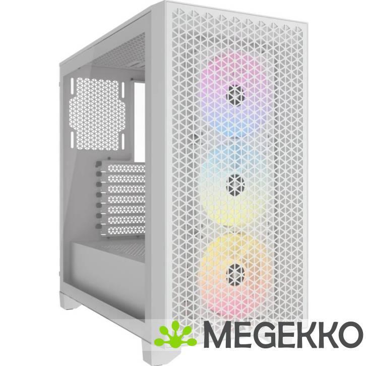 Corsair 3000D RGB Airflow White, Computers en Software, Computerbehuizingen, Nieuw, Verzenden
