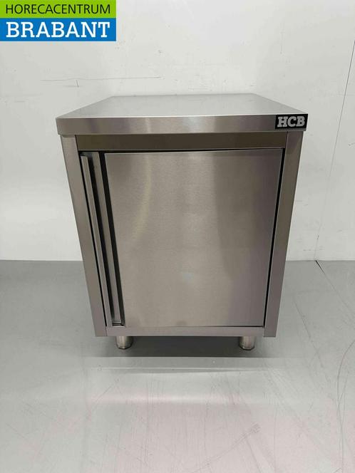 Armoire de travail en acier inoxydable Premium-line 1 porte, Zakelijke goederen, Horeca | Overige, Verzenden