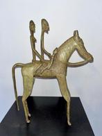Cavalier de cheval - Bronze africain - Dogon - Mali - 34 cm