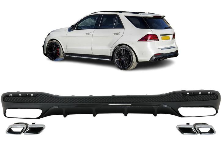 Diffuser | Mercedes-Benz | GLE-klasse 15-18 5d suv | W166 |, Auto diversen, Tuning en Styling, Verzenden