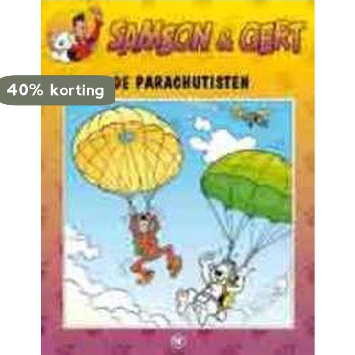 De parachutisten / Samson & Gert / 14 9789076055152, Livres, BD, Envoi