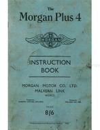1959 MORGAN PLUS 4 INSTRUCTIEBOEKJE ENGELS