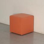 Frontseat poef, oranje, 46 x 46 x 46 cm, Huis en Inrichting, Stoelen, Nieuw, Ophalen of Verzenden