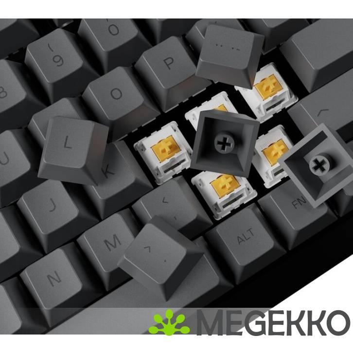 Glorious GPBT Black Ash Keycaps, Computers en Software, Toetsenborden, Nieuw, Verzenden