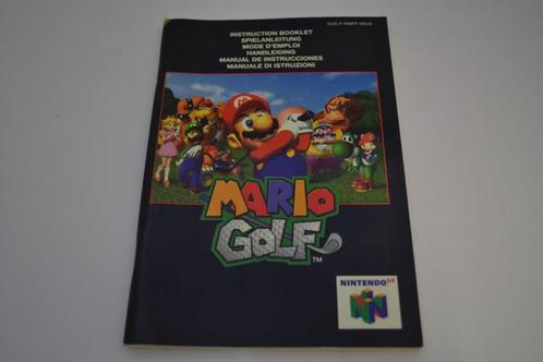 Mario Golf (N64 NEU6 MANUAL), Consoles de jeu & Jeux vidéo, Consoles de jeu | Nintendo Consoles | Accessoires