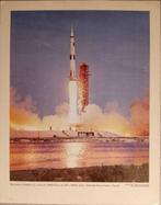 NASA - (5) X 1969 Vintage Apollo 11 moon landing. Government, Antiek en Kunst