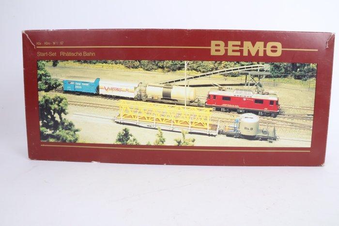 Bemo H0m - 7258-100 - Treinset (1) - Glacier Express, Hobby en Vrije tijd, Modeltreinen | H0