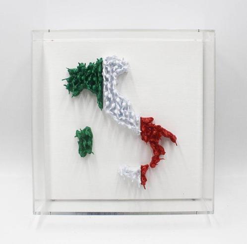 Alessandro Padovan (1983) - ITALY (con Teca in Plexiglass), Antiek en Kunst, Kunst | Schilderijen | Modern