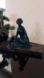 sculptuur, Pose d une femme - 25 cm - Marmer, Zamak, Antiquités & Art