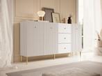 Meubella Dressoir Vermont wit 180 cm, Nieuw, 150 tot 200 cm, 25 tot 50 cm, Verzenden