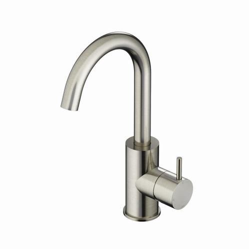 Wastafelmengkraan Hotbath Cobber 1-hendel Gebogen 27.8 cm, Doe-het-zelf en Bouw, Sanitair, Kraan, Nieuw, Ophalen of Verzenden