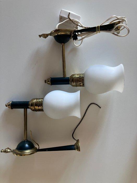 Wandkandelaar (2) - Messing, Antiek en Kunst, Curiosa en Brocante