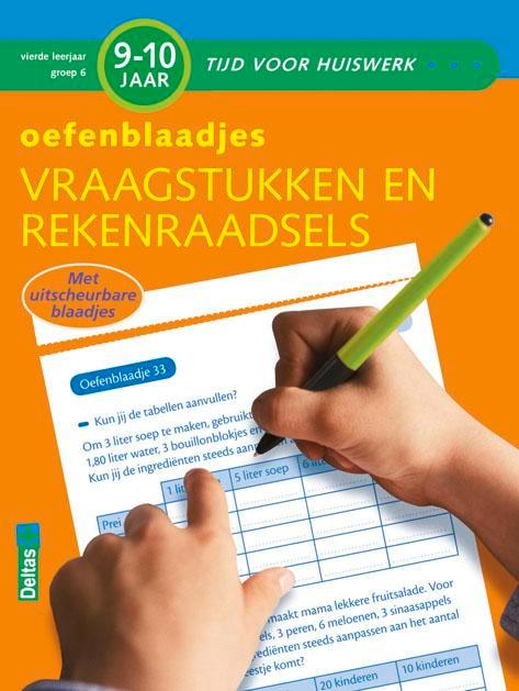 Tijd voor huiswerk - Oefenblaadjes Vraagstukken en, Livres, Livres pour enfants | Jeunesse | 10 à 12 ans, Envoi