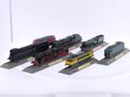 Schaal N Del Prado collection set 1: 7 locomotieven van d..., Locomotief, Ophalen of Verzenden