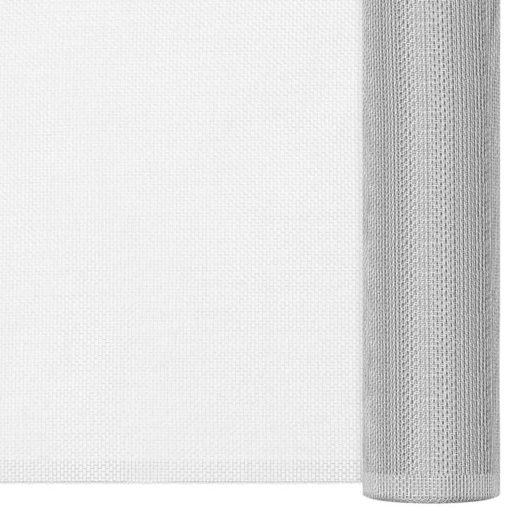 vidaXL Gaas 112x500 cm aluminium zilverkleurig, Tuin en Terras, Tuinhekken en Hekwerk, Nieuw, Verzenden