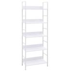 vidaXL Boekenkast met 5 schappen 60x27,6x158,5 cm bewerkt, Huis en Inrichting, Kasten | Boekenkasten, Verzenden, Nieuw