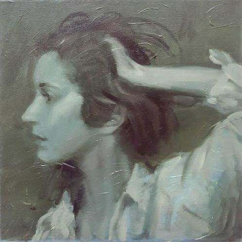 Erwin van Krey - The shift, Antiek en Kunst, Kunst | Schilderijen | Modern