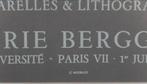 Paul Wunderlich - Galerie Berggruen, Tears (Mourlot) -