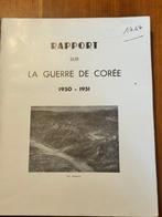 Anonyme - Rapport officiel français sur la guerre de Corée, Antiquités & Art