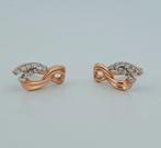 Boucles doreilles - 18 carats Or rose - 0.17ct. tw. Diamant, Nieuw