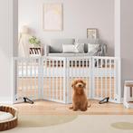 Hondenhek - Veiligheidshek -  188x60 cm - Wit - Semiocthome, Dieren en Toebehoren, Verzenden, Nieuw