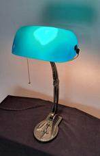 Arts and Crafts - Bureaulamp - IJzer, Glas -