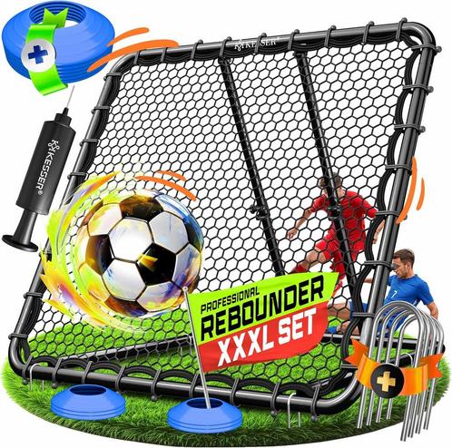 KESSER® Voetbal Rebounder - Kickback - Tchouk - 128x128cm -, Kinderen en Baby's, Speelgoed | Overig, Verzenden