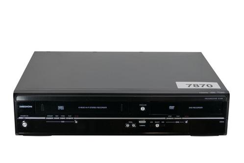 Medion MD83425 | VHS / DVD Combi Recorder | PAL & SECAM, TV, Hi-fi & Vidéo, Lecteurs vidéo, Envoi