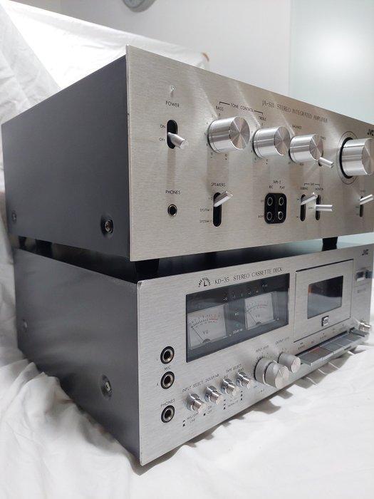 JVC - JA-S11 / KD-35 Set audioapparatuur - Diverse modellen, Audio, Tv en Foto, Radio's