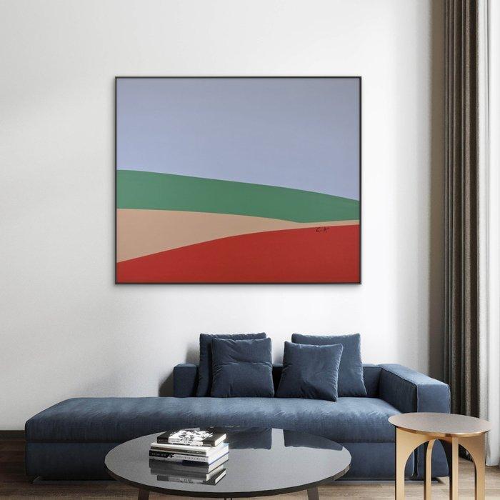 Enzo Affaticati - THE EMPTY FIELD. XXL, Antiek en Kunst, Kunst | Designobjecten