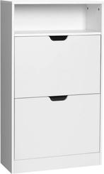 Schoenenkast met 2 deuren - hoogte 102 cm - schoenenrek met, Verzenden, Nieuw