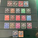 Empire allemand 1933/1934 - Deux émissions avec Hindenburg, Postzegels en Munten, Gestempeld