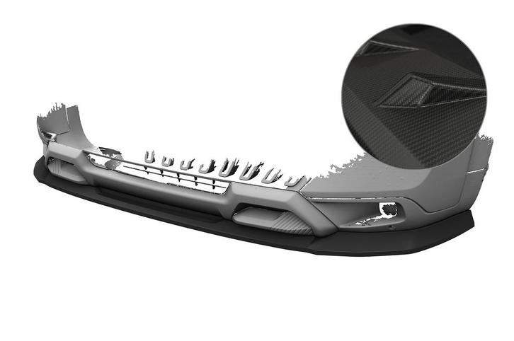 Cup spoilerlip met ABE voor Citroën C3 Aircross 2 CSL859-M, Auto-onderdelen, Carrosserie, Nieuw, Verzenden