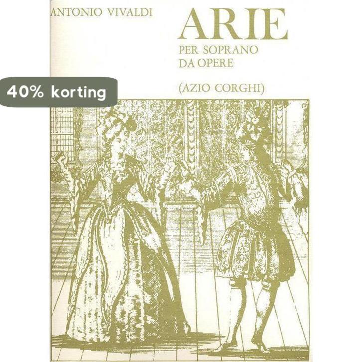 Arie Per Soprano da Opere 9790041316697 Antonio Vivaldi, Boeken, Taal | Engels, Gelezen, Verzenden