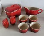 Le Creuset - Tafelservies (8) - Steengoed - Lot Koken en, Antiek en Kunst, Antiek | Keukengerei