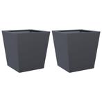 Stalen Plantenbakken 40cm - Tweede Kansje voor jouw balkon!, Tuin en Terras, Verzenden, Minder dan 60 cm, Vierkant, Nieuw