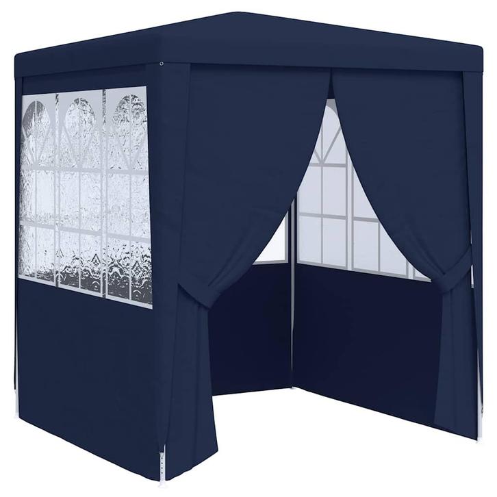 vidaXL Partytent met zijwanden professioneel 90 g/m² 2x2 m, Tuin en Terras, Partytenten, Nieuw, Verzenden