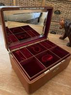 Sieradendoos - Leder, Antiek en Kunst, Curiosa en Brocante