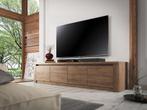 TV-Meubel in Eiken - 170x48x43cm - TV kast deuren, Huis en Inrichting, Kasten |Televisiemeubels, Overige materialen, Verzenden