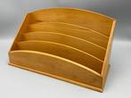 Elegante vintage brievenhouder - Ladekast - Hout -
